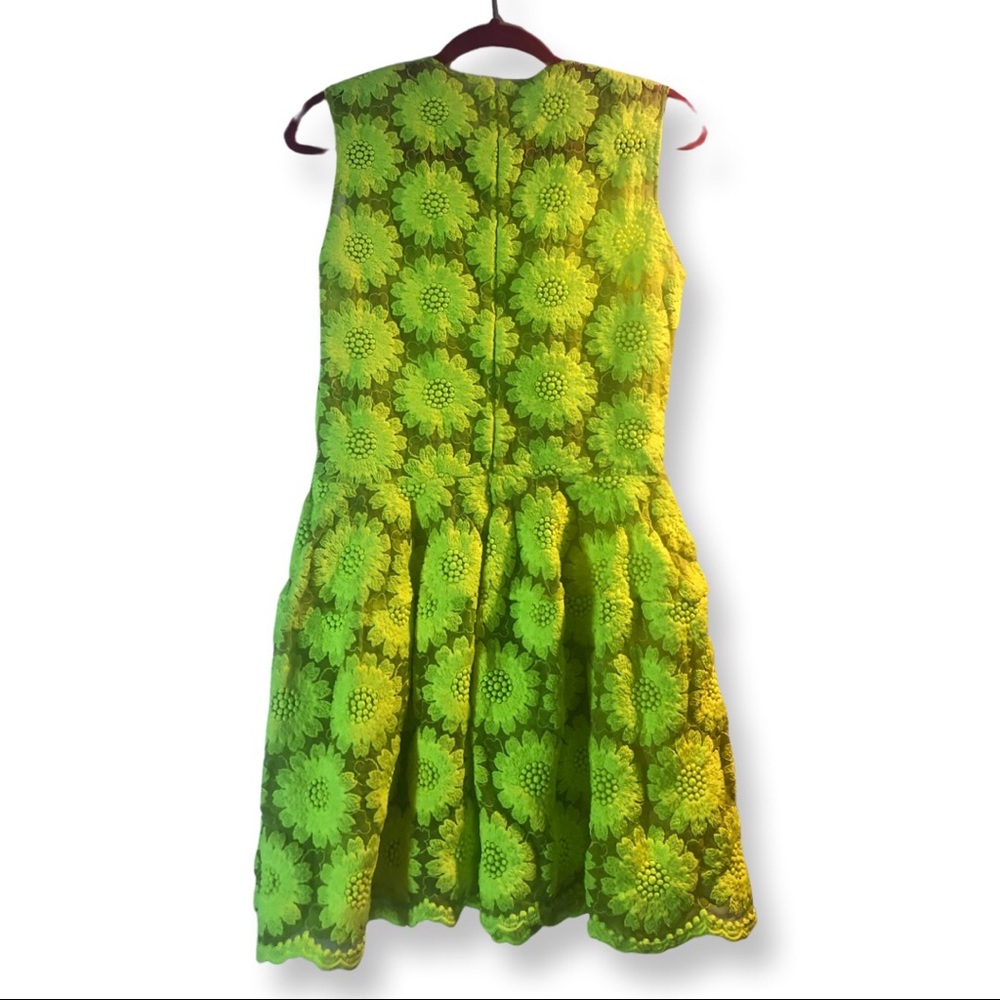 Simone Rocha Embroidered Silk-blend Floral Dress - Picture 5 of 11
